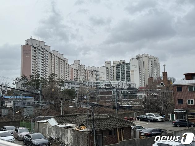 서울시 용산구 이촌동 일대 아파트 단지의 모습. 2024.2.5/뉴스1 ⓒ News1 한지명 기자